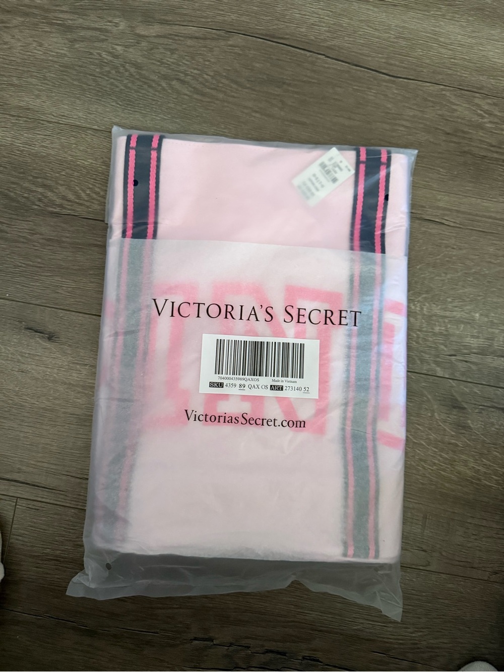 Victoria's Secret Light Pink Tote Bag